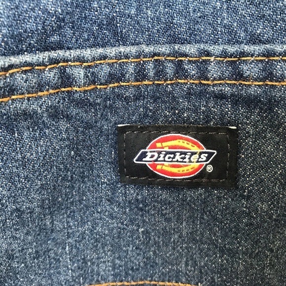 Dickie Jeans Sz34/30 Medium Wash Wide Leg Pre-Owned - Picture 2 of 6